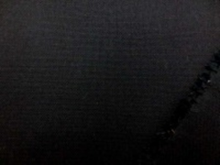 黒 綿麻キャンバス　 名前はキャンバスですが、そんなに 厚くなくて、使いやすい厚さです。