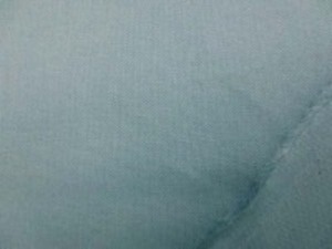 ブルーグリーン 綿麻キャンバス　 名前はキャンバスですが、そんなに 厚くなくて、使いやすい厚さです。