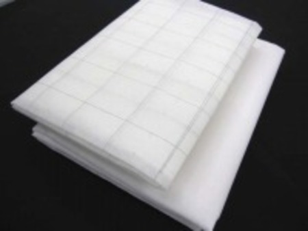 不織布　生地 バイリーン型紙用不織布3.5mと 方眼入り不織布1mのセットです。[UR315]