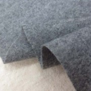 ウール　生地　平織ウール　杢グレイ　148cm幅　[WO1305]