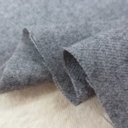 ウール　生地　綾織ウール　杢グレイ　144cm幅　[WO1306]